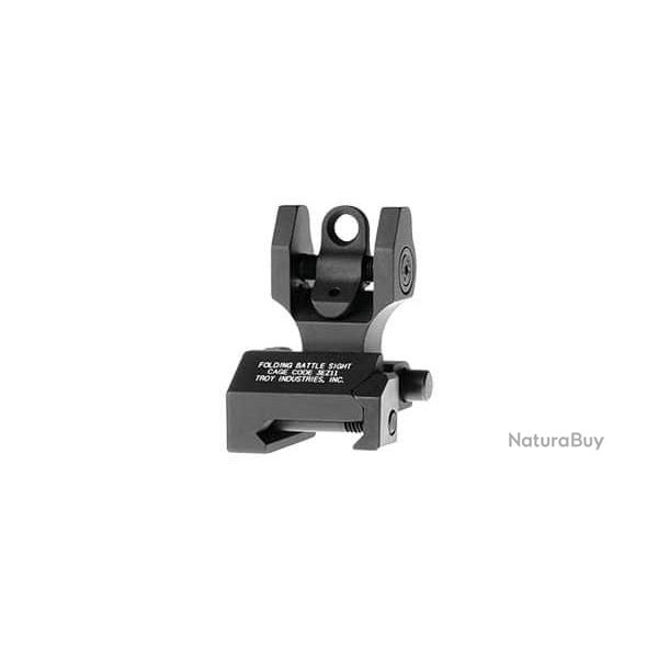 Hausse rabattable TROY oeilleton modulable pour AR-15