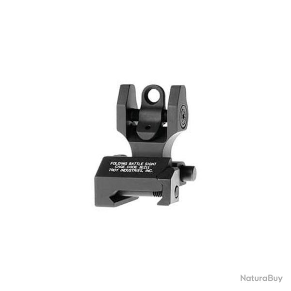 Hausse rabattable TROY oeilleton modulable pour AR-15