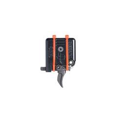 Bloc d&eacute;tente CMC Triggers AR-15/10 Single Stage Flat 1,13 kg All Black