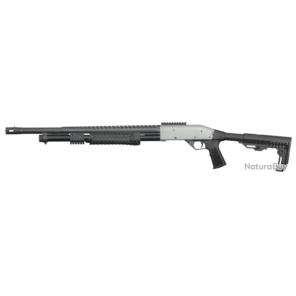 Fusil � Pompe Rossi SR-12 Tactical C/12 Carcasse Chrome