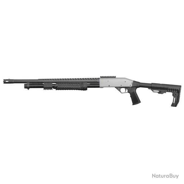 Fusil Rossi A Pompe SR-12 Tactical C12 Carcasse Chrome