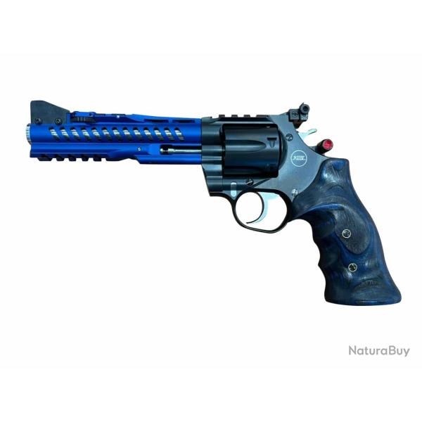 Revolver KORTH Super Sport GTA Bleu 6'' Jim Wilson Grip Cal.357 Magnum
