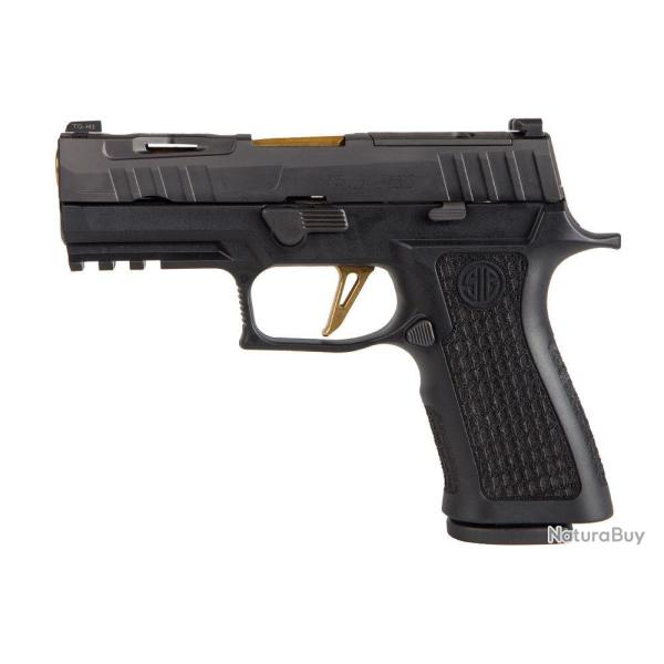 Pistolet SIG SAUER P320 X-Compact Spectre Gold C/9mm