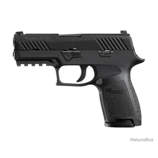 Pistolet SIG SAUER P320 Compact Nitron Noir C/9mm - 15 coups