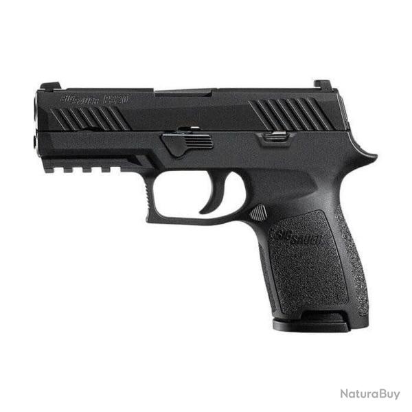 Pistolet SIG SAUER P320 Compact Nitron Noir C/9mm - 15 coups