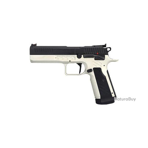 AZ-P1 SUPER Argent - Fibre optique rouge 9x19