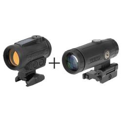 Holosun Pack ARO EVO + Magnifier HM3X - R&eacute;ticule: SPR Rouge