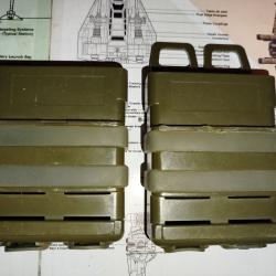 Pochettes Rigides Porte Chargeurs vert 7.62 OD