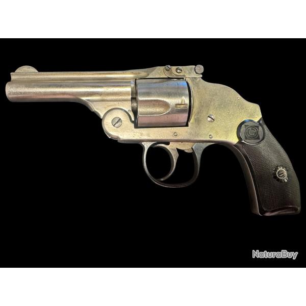 rare revolver harrington calibre 38 sw hammerless avec s�curit� de barillet ( essai ).