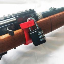 Verrou de s&eacute;curit&eacute; chargeur pour carabine RUGER 10/22 **SANS CADENAS**