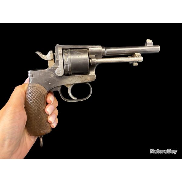 EXCELLENT REVOLVER GASSER cal. 8mm GASSER