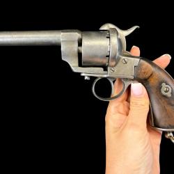 REVOLVER LEFAUCHEUX cal. 12 mm &agrave; broche