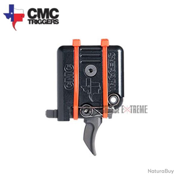 Bloc D�tente Single Stage Courb�e avec Outil de Montage CMC TRIGGERS AR-15/10