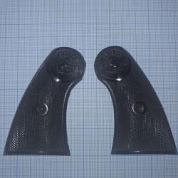 Plaquettes  pour  r&eacute;volver  Colt 1889 cheval cabr&eacute;