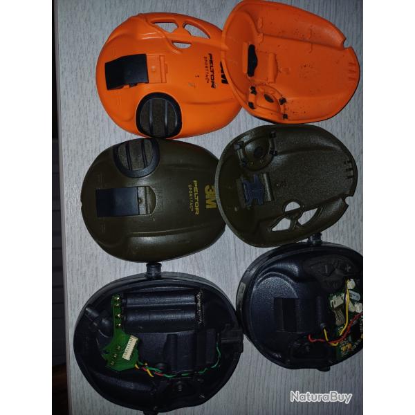 Lot casque peltor 3m