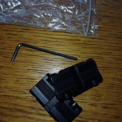 Rail de conversion 11mm vers 21 mm