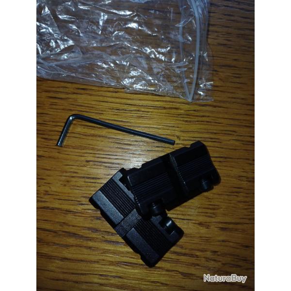 Rail de conversion 11mm vers 21 mm
