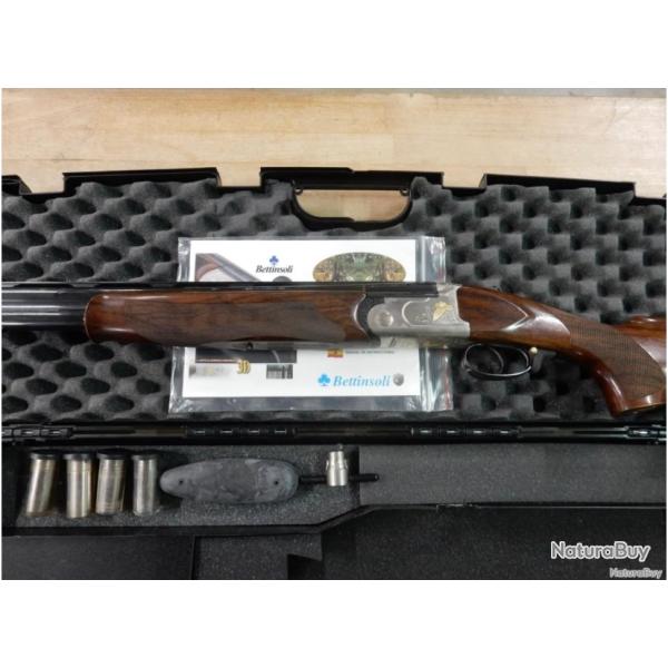 FUSIL MERCUREY MANSART BECASSIER CAL 12/76 CANON 66 CM CHOKE RAYE + MALLETTE OCCASION BON ETAT