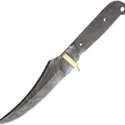 Lame Brute Knifemaking Skinner Acier Damas pour Fabrication Couteau BL017