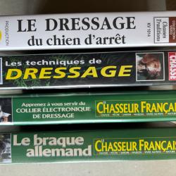 cassettes video sp&eacute;cial chasse
