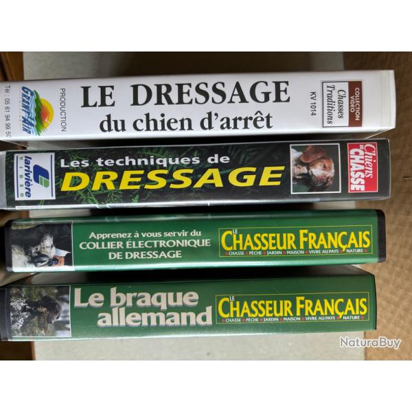 cassettes video sp�cial chasse