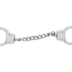 Porte cl&eacute; force de l'ordre Menottes