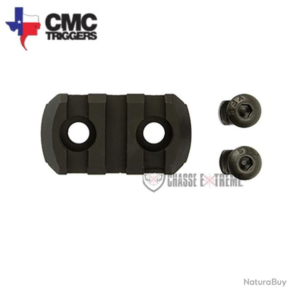 Rail Picatinny CMC TRIGGERS M-Lock 3 Positions