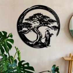 D&eacute;co M&eacute;tal Style Japonais 40 cm