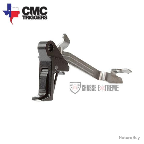 D�tente Droite sans Bloc �jecteur CMC TRIGGERS pour Glock Gen 4 (17/19/25/34)