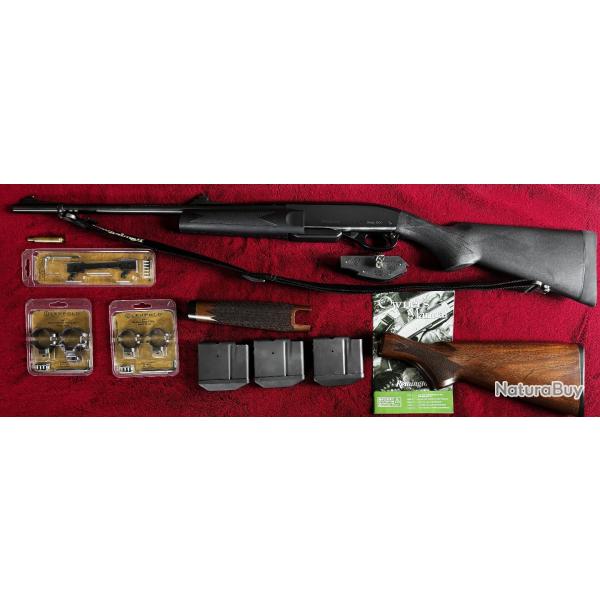 RARE: Carabine REMINGTON 7600 mod�le "Carbine" calibre .35 Whelen NEUVE (Jamais tir�). Canon 47 cm.
