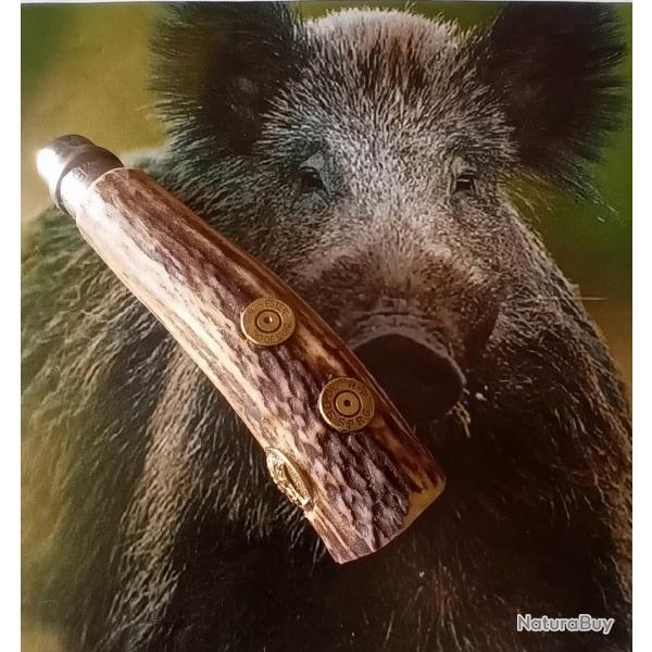 Couteau de poche Opinel 9 bois de cerf