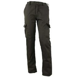 Pantalon Basic polyester coton noir 36 &agrave; 60