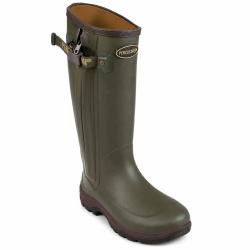 Bottes SPS full zip Cambridge n&eacute;opr&egrave;ne caoutchouc kaki 37 &agrave; 48 40