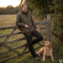 Pantalon de chasse Treeland Resist stretch anti ronces kaki