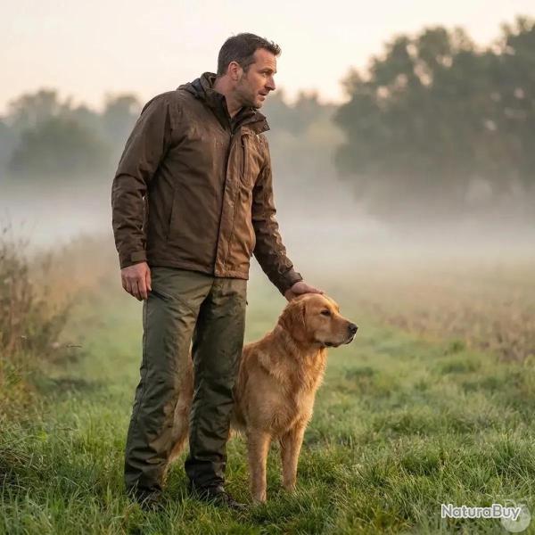 Pantalon de traque imperm�able ProHunt Griffon WP kaki 50