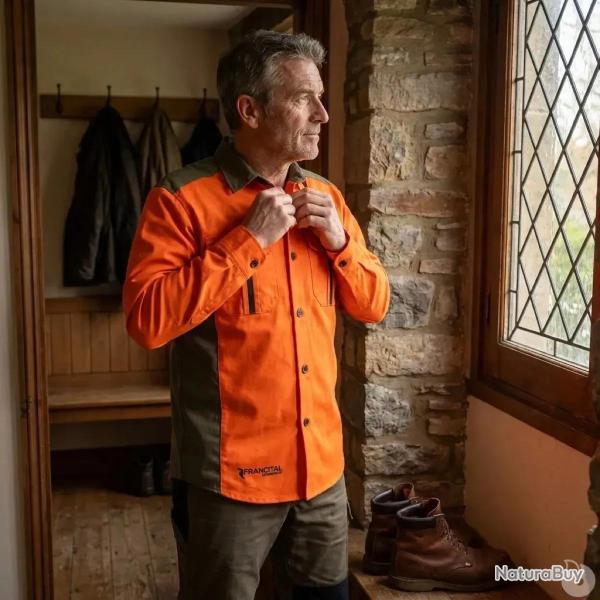 Chemise chasse Francital Hippomene norme NF S 74-567 XL
