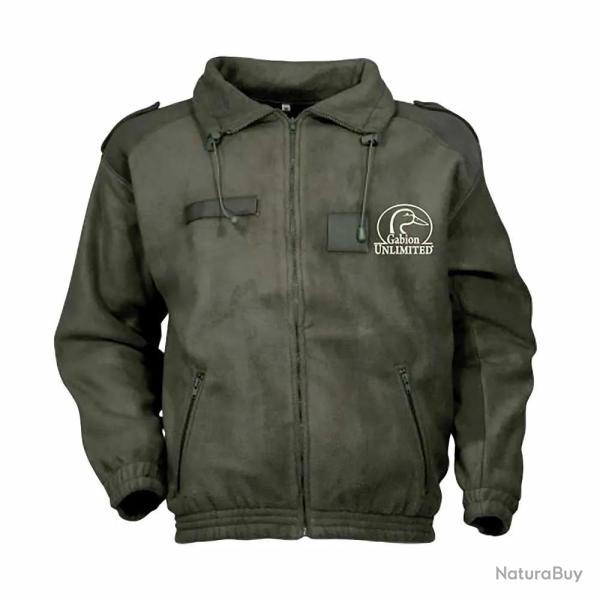 Polaire Baie 100% Polyester Anti-Bouloche 400g 2 Poches 3XL