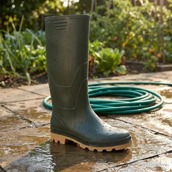 Bottes PVC vertes en plastique du 41 au 46 41