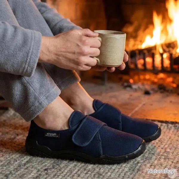 Chaussons scratch Dejean marine Airplum Made in France