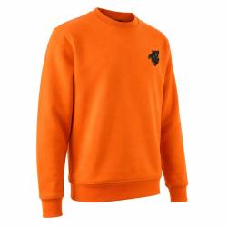 Sweat Orange Sanglier Treeland 100 Polyester Brod&eacute; de S &agrave; 3XL