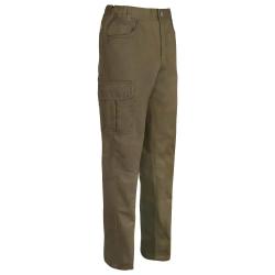 Pantalon de chasse Hyperstretch Savane 7 poches kaki T38 &agrave; 60 42