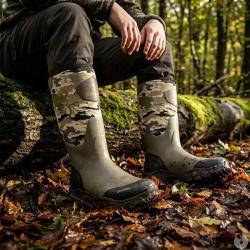 Bottes Browning Invector II Camo n&eacute;opr&egrave;ne 5 mm 46