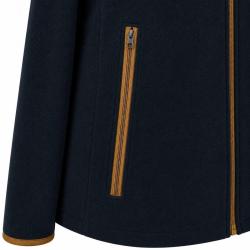 Blouson polaire femme Scotland zip polyester marine S &agrave; XL S