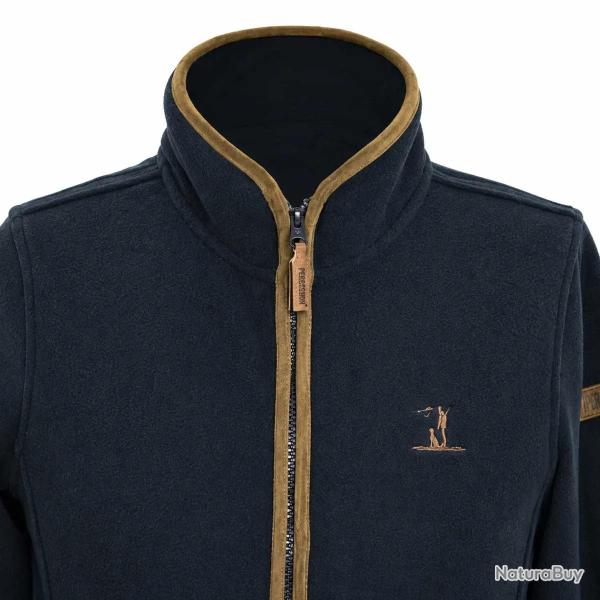 Blouson polaire femme Scotland zip polyester marine S � XL XL