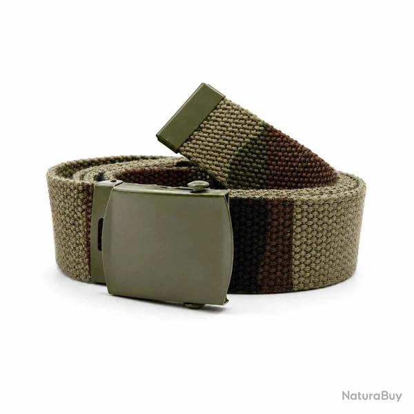 Ceinture en toile type US 130 cm Percussion� Kaki
