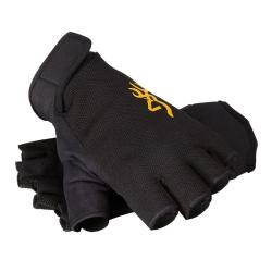 Mitaines Pro Shooter polyester polur&eacute;thane noir jaune S &agrave; XL
