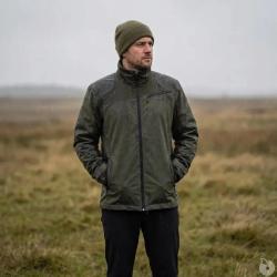 Veste Maquisard Treeland Verte Oxford Ripstop Imperm&eacute;able 65 Poly
