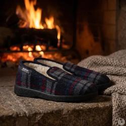 Chaussons mixtes fourr&eacute;s Polaine marine - Airplum 41
