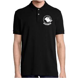 Polo Keiler Hunter noir manches courtes logo 2 XL