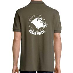 Polo Keiler Hunter kaki logo 2 XL